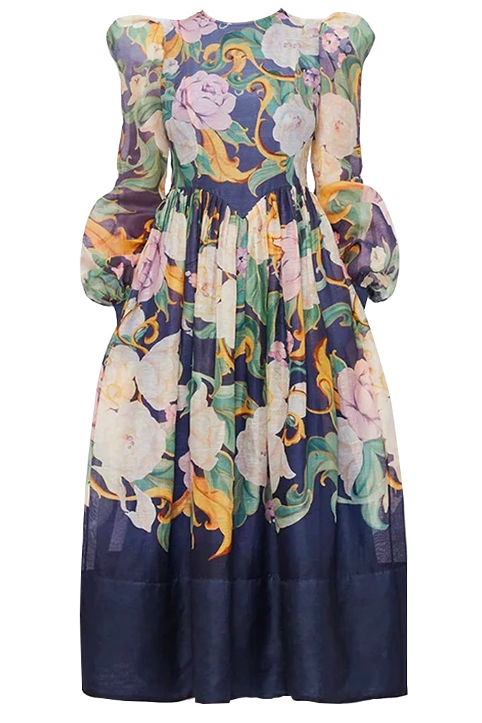 Julietta Floral Empire Dress | Dresses - Julietta Floral Φόρεμα