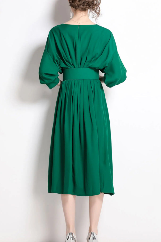 Aella Pleated Dress | Dresses - Aella Φόρεμα με Πιέτες