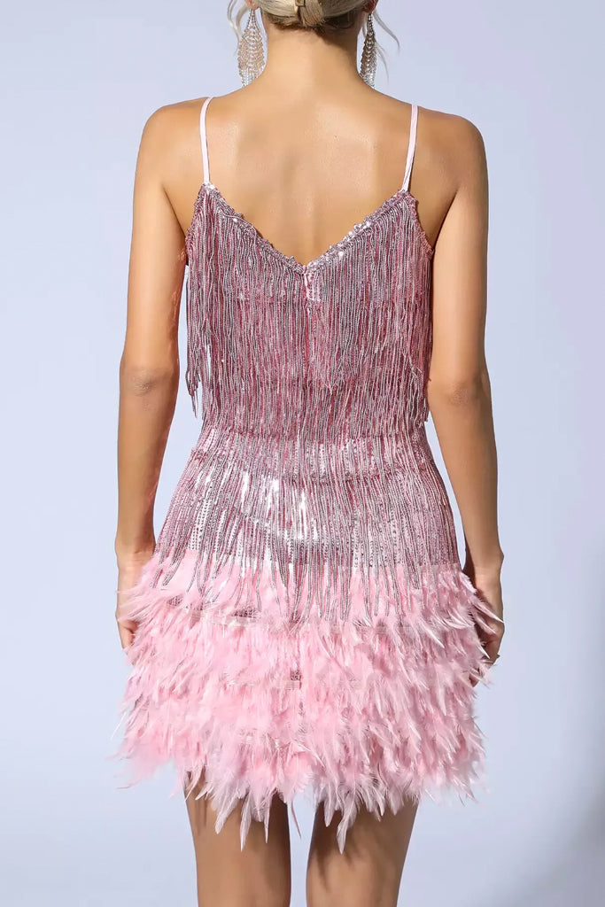 Hailey Tassel Mini Dress | Dresses - Hailey Μίνι Φόρεμα με Κρόσσια